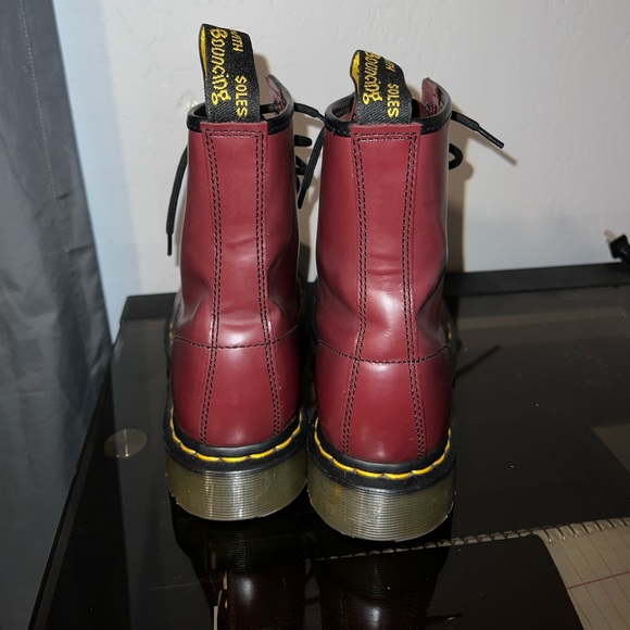 Dr. Martens 1460 cherry red - Picture 3 of 5